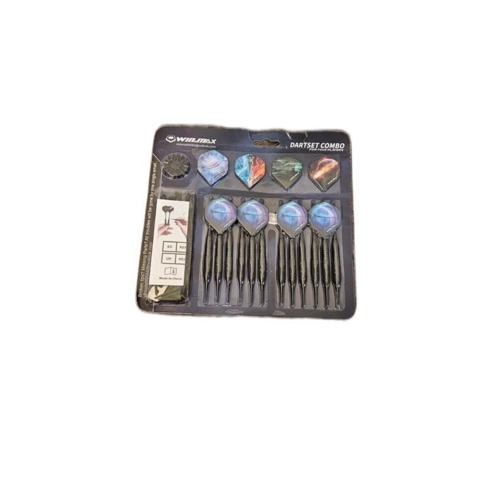 Win.Max 4 Player Dart Set Combo Pack New Sealed - ITEM #2668